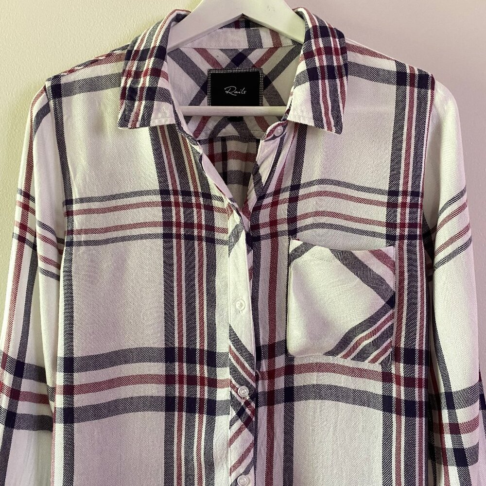 Rails Button Down Shirt, Size S, Nwot. - image 3